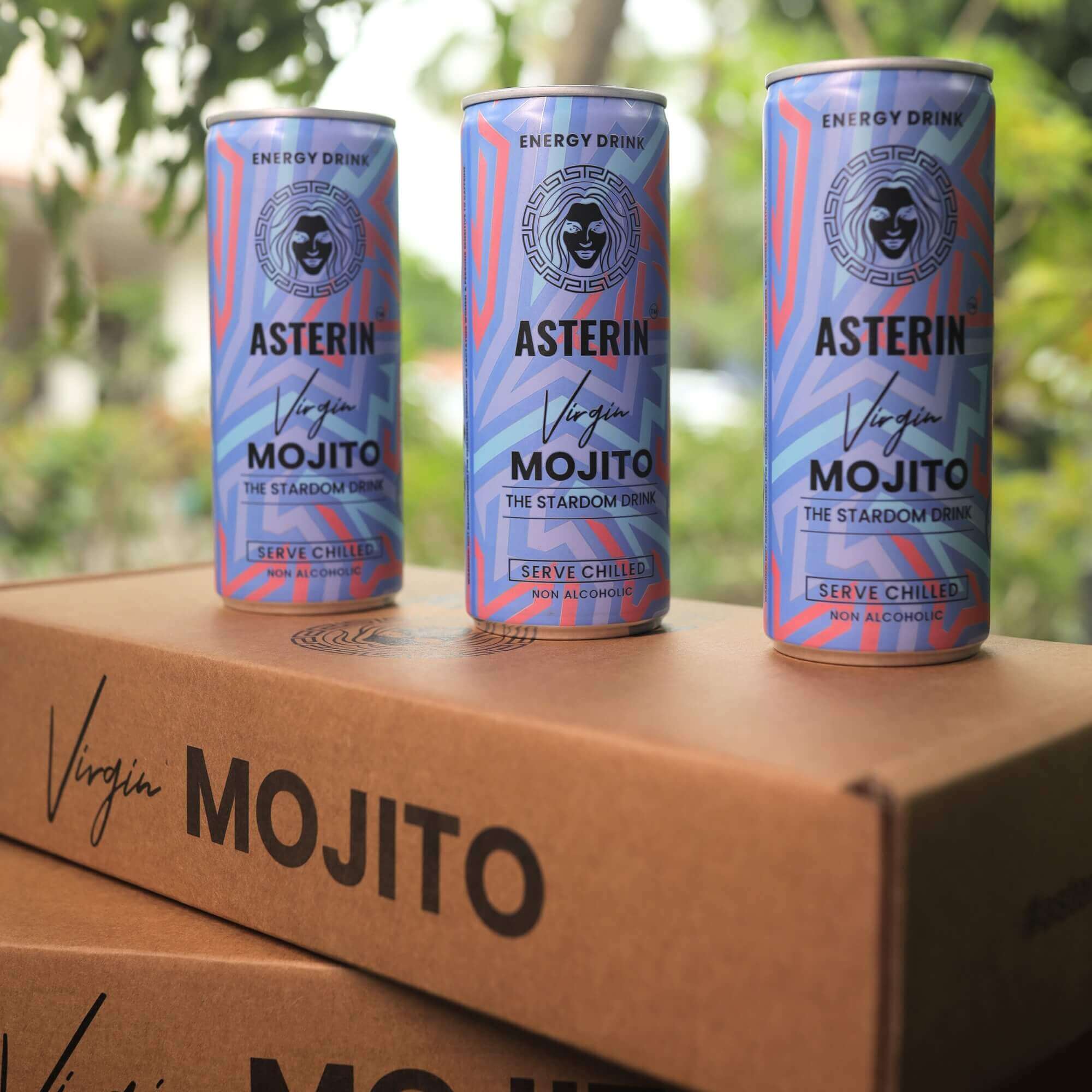 3 CANS OF ASTERIN ENERGY DRINK