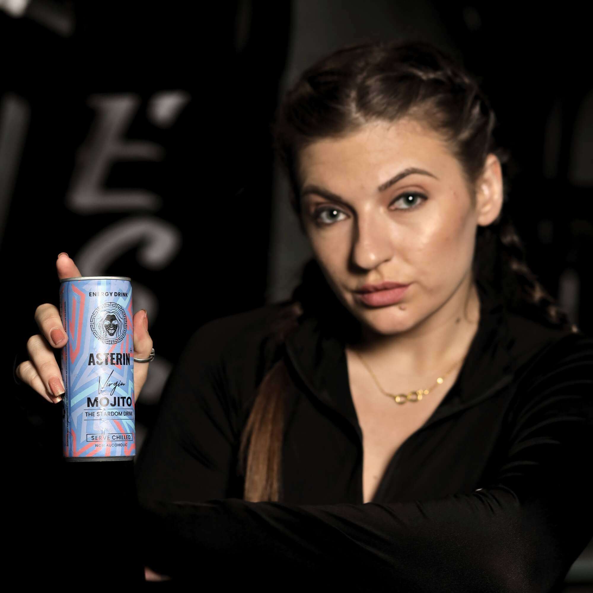 ENJOY ASTERIN ENERGY DRINK WITH LONG DRIIVNG