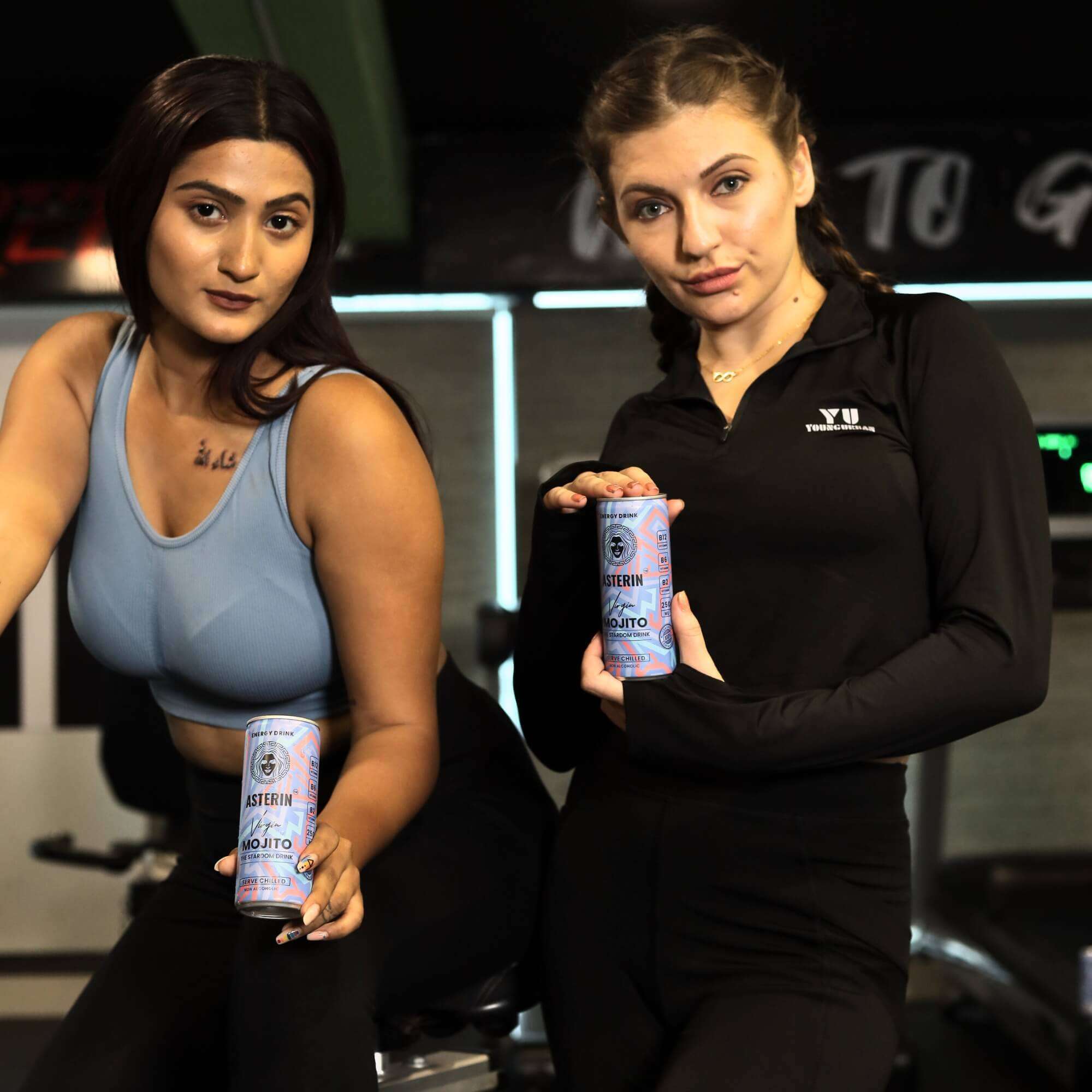 GET ENERGIZED AT GYM WITH MOJITO FLAVOR ENERGY DRINK